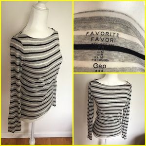 GAP Striped Long-Sleeved Tee